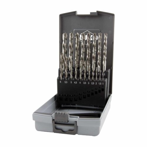 Vänsterborr sats 1-10 mm