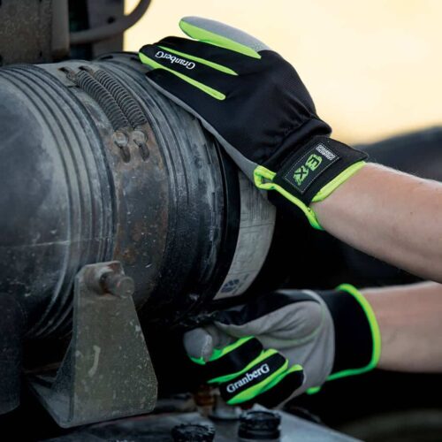 Alternative view of Billiga montagehandskar syntet i hög kvalité med kardborre