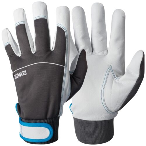 Montagehandskar i starkt getskinn med kardborrknäppning-113.1040