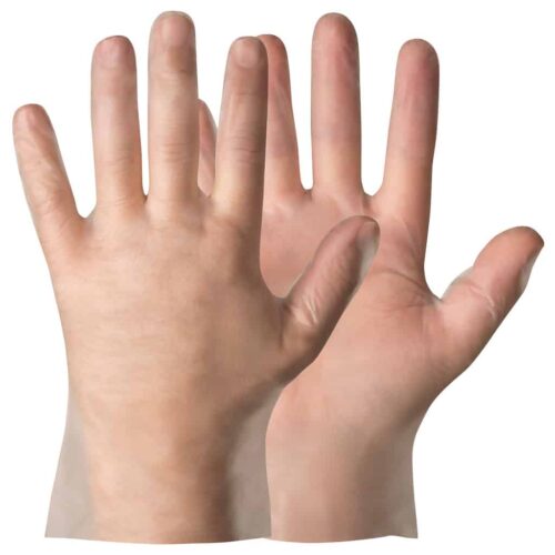 EngångshandskaThermo Elastic Polymer (T.E.P.), puderfria. Färg: Klar. 200 st förp.