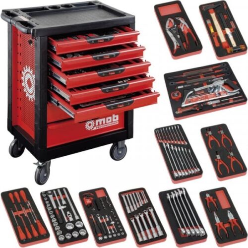 Proliner verktygsvagn inkl 173 verktyg