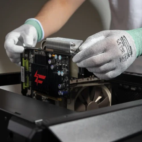 Alternative view of ESD-handskar för känsliga arbeten