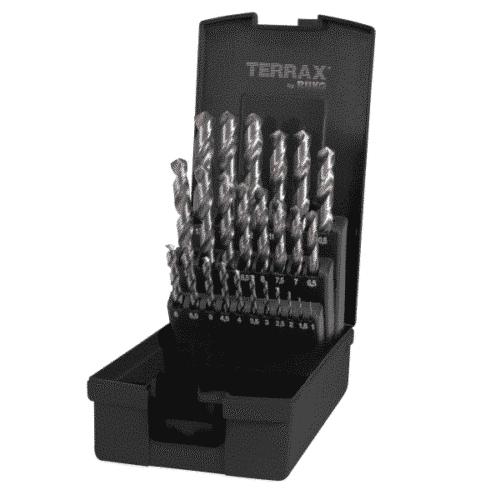 Borrsats 1-13 mm HSS Terrax by Ruko