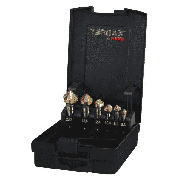 Försänkarsats Terrax TIN 6,3-20,5 mm
