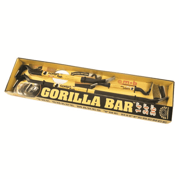Gorilla bar 3-pack 14", 24" 36"