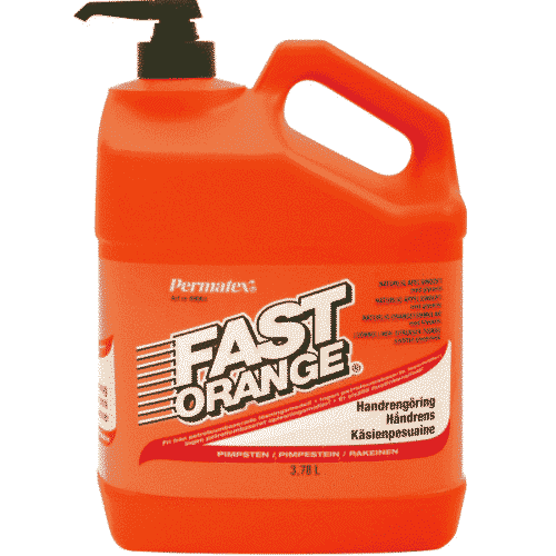Fast orange handtvål