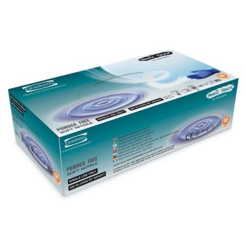 Alternative view of Engångshandskar Magic Touch Soft Nitrile puderfria 200st