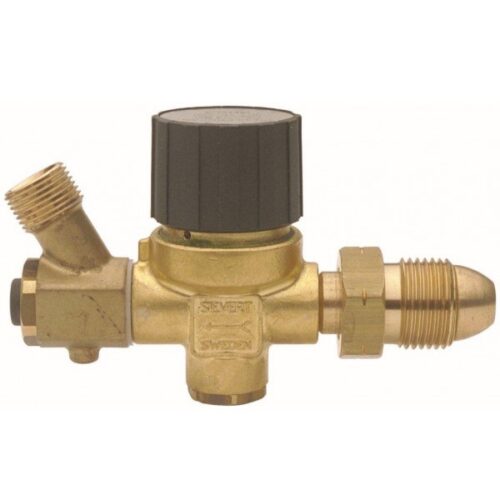 SIEVERT Gasolregulator m slangbrottsventil POL 1-4 bar 5-12kg/h