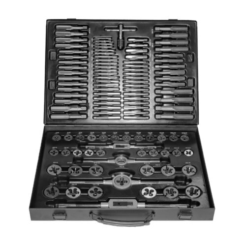 Tap & Die Set Alloy Steel Metric & Inch 110 delar GSON