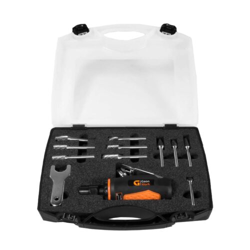 Carbide Burr 10 st + Mini Air Die Grinder 6 mm ( 1/4" ) GSON