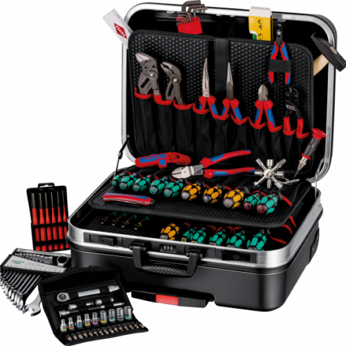 KNIPEX Vertygsväska "BIG Basic Move" Mekanik inkl. 90 delar