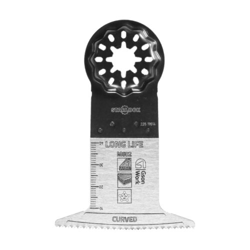 Alternative view of 5-pack - Multisågblad Starlock trä 65 x 42 mm hög kvalité